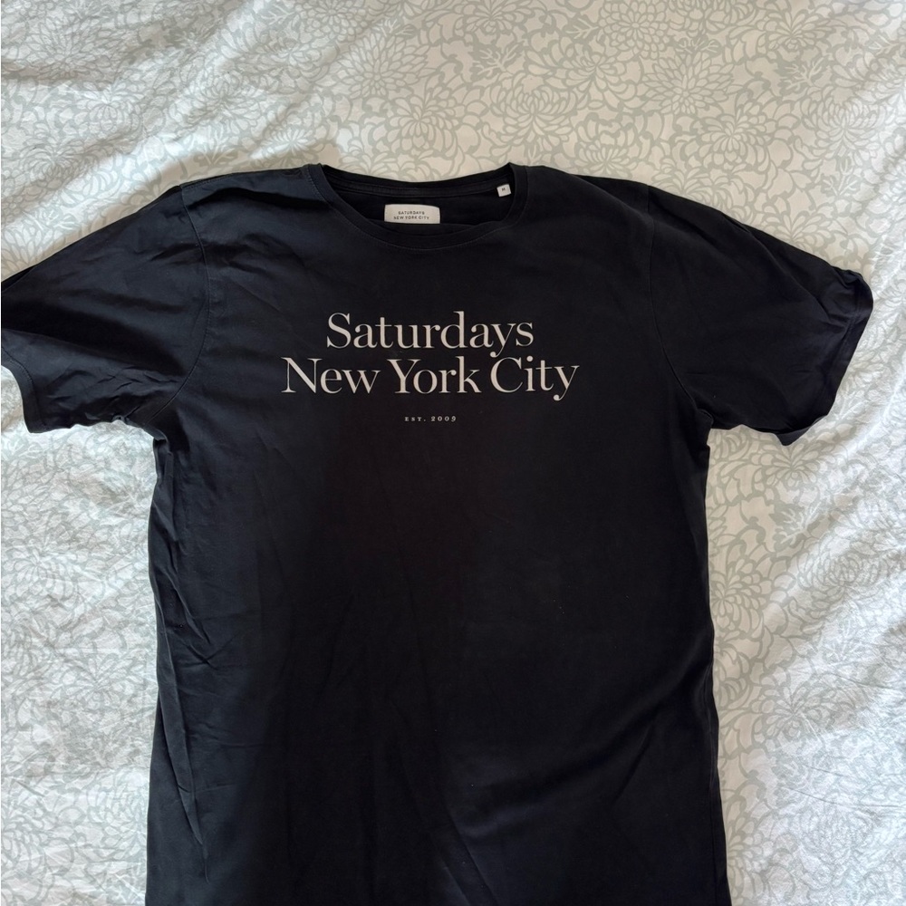 Saturdays New York City Classic Black Tee
